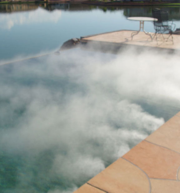 Cистема тумана для бассейнов